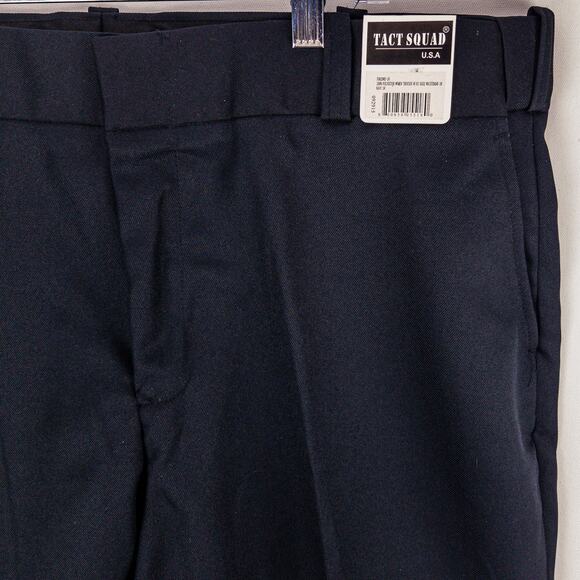 Tact Squad Pant's Woman's 18 Regular Trousers Ease Waistband Black Unhemmed - Picture 4 of 14